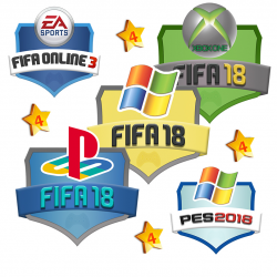     <b> </b>: FIFA18 PC, FIFA18 PS4, FIFA18 Xbox one, FIFA18 Xbox360, PES18 PC. 
 FIFA18   4Stars!   !